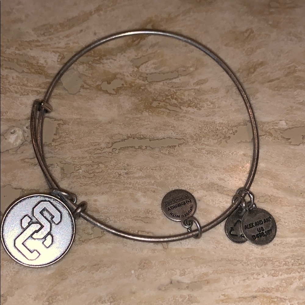 Alex and Ani USC charm bracelet